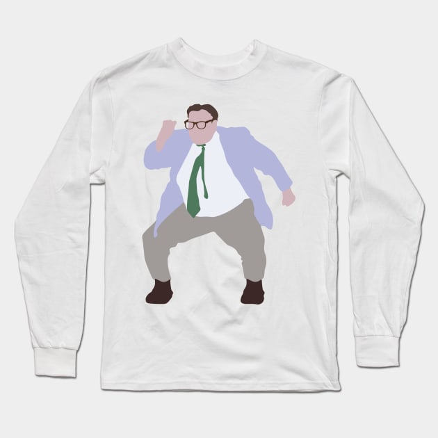 Matt Foley Long Sleeve T-Shirt by FutureSpaceDesigns